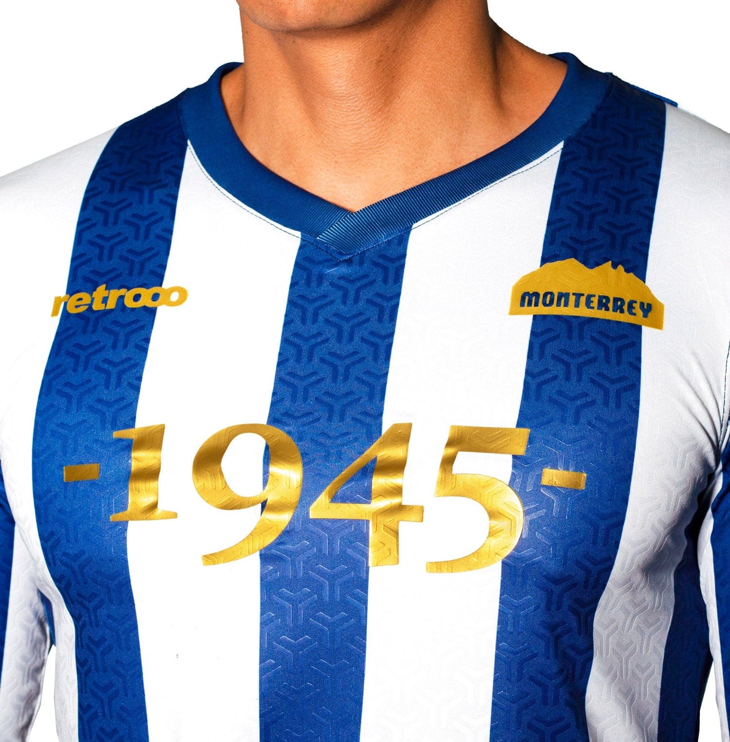 Retroooclothes Jersey Jersey Clásico 1945 Rayado - Edición Fundacional Norte | Elegancia a Rayas