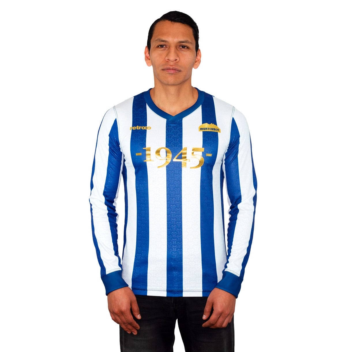 Retroooclothes Jersey Jersey Clásico 1945 Rayado - Edición Fundacional Norte | Elegancia a Rayas