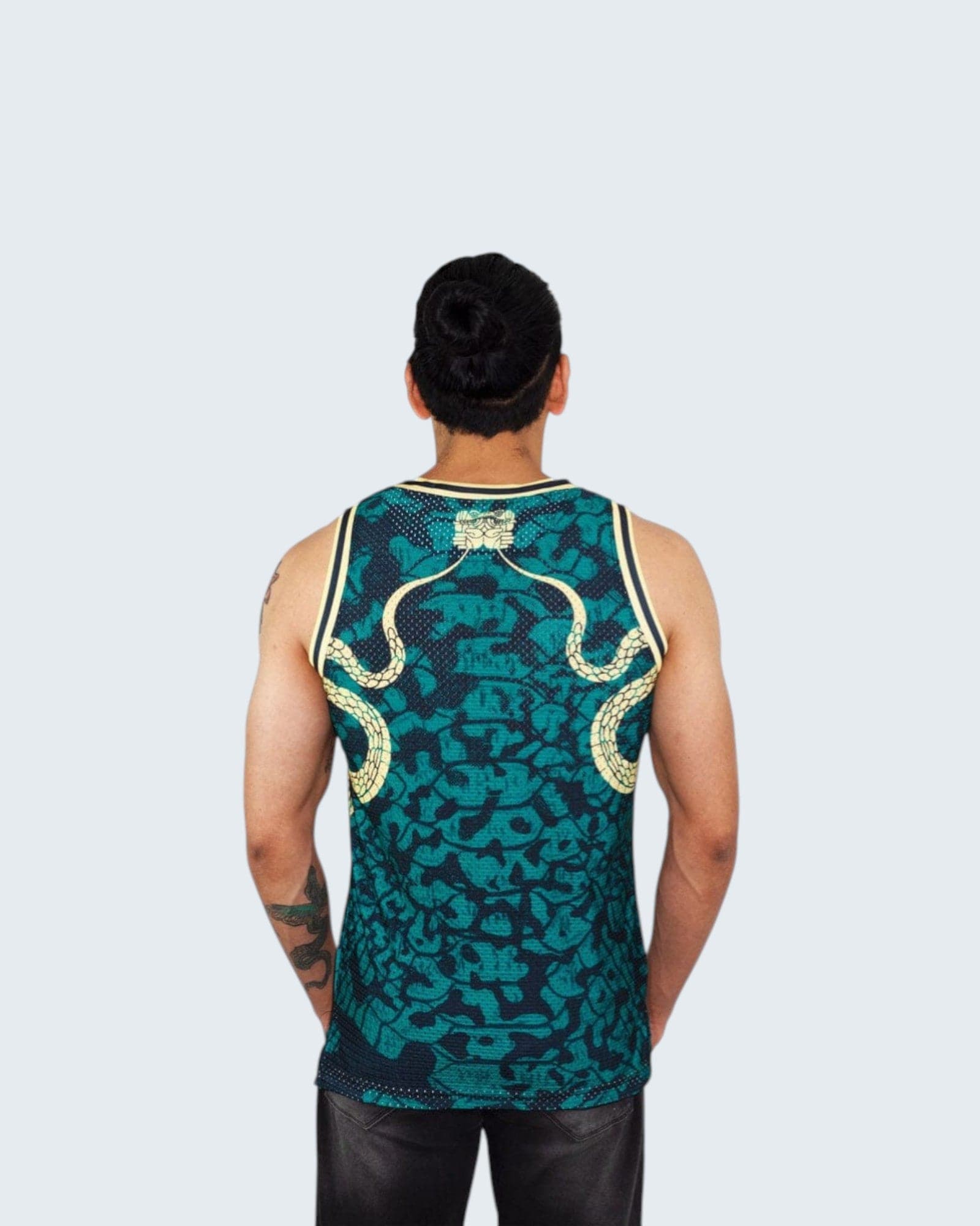 Retroooclothes Jersey Jersey Coatlicue Sin Mangas - Edición Diosa Madre Basketball | Conexión Maternal Ancestral