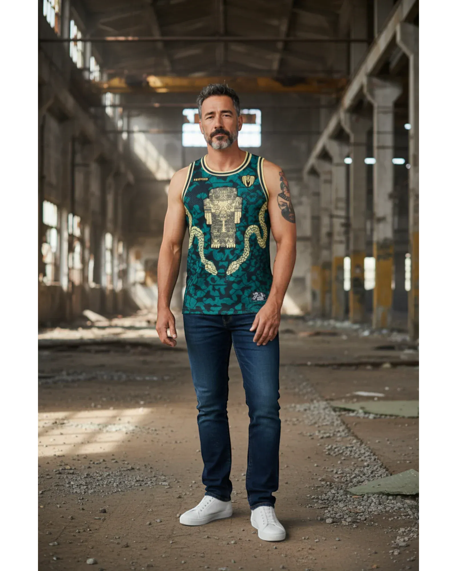 Retroooclothes Jersey Jersey Coatlicue Sin Mangas - Edición Diosa Madre Basketball | Conexión Maternal Ancestral
