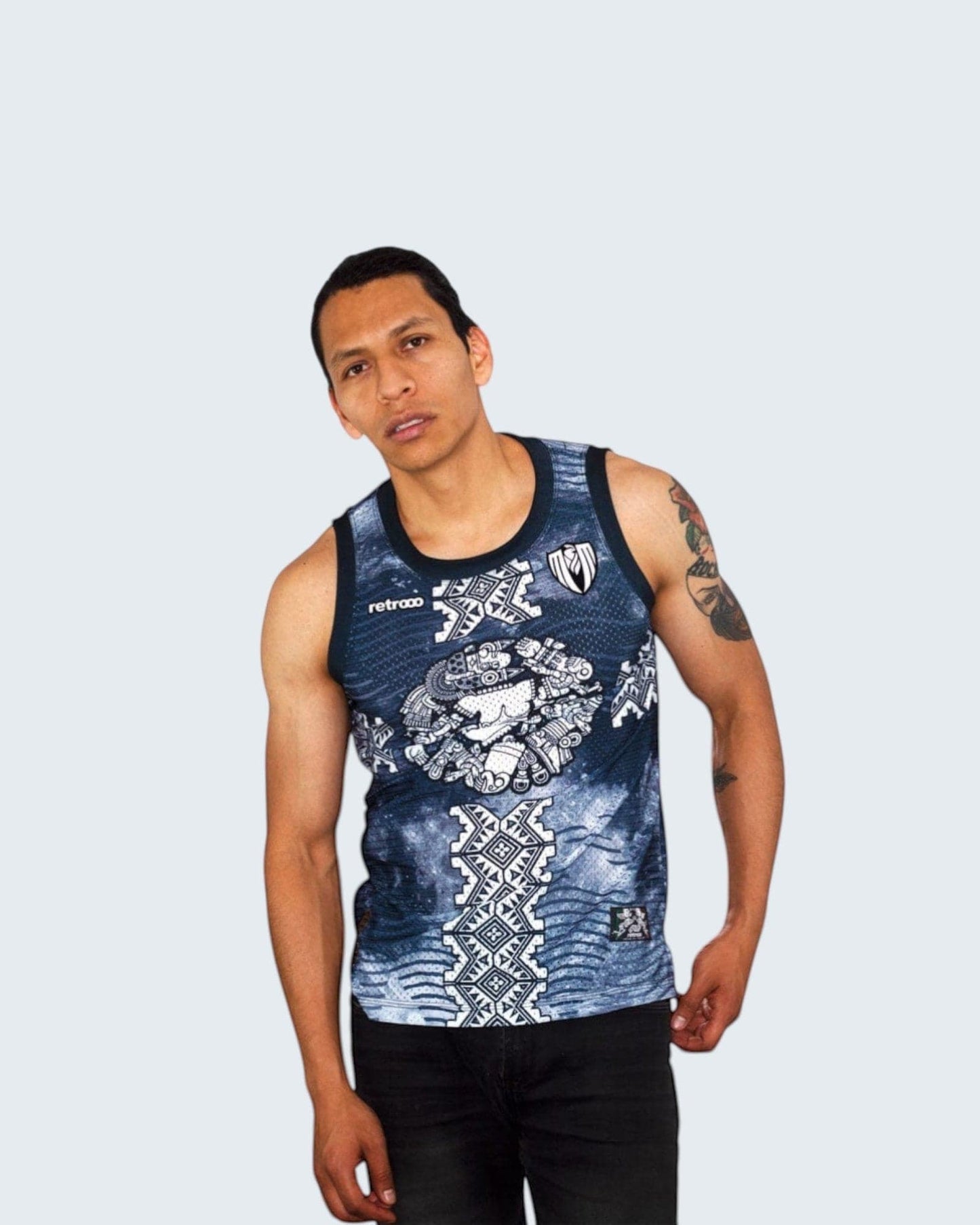 Retroooclothes Jersey Jersey Coyolxauhqui - Edición Diosa Lunar | Basketball Celestial