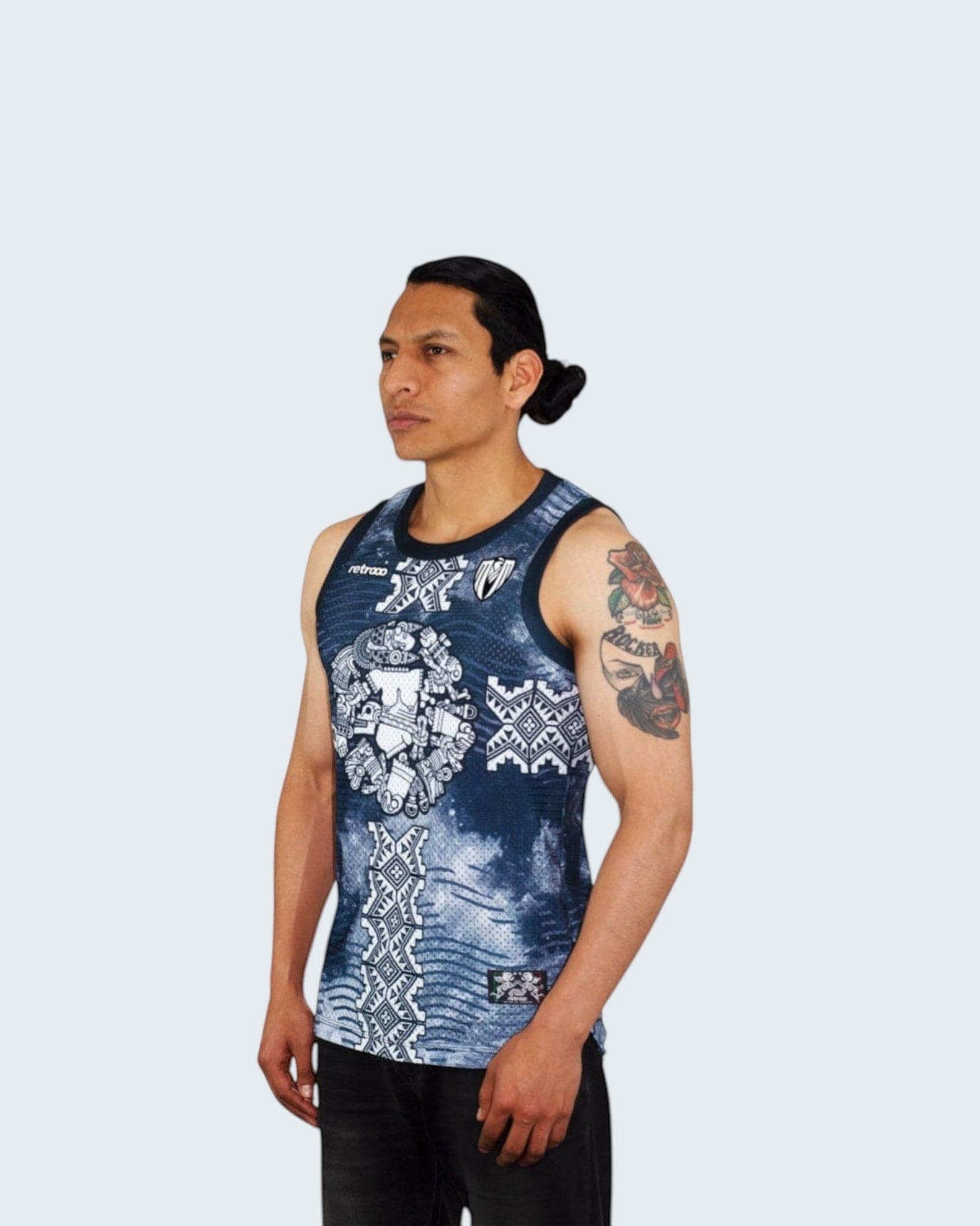 Retroooclothes Jersey Jersey Coyolxauhqui - Edición Diosa Lunar | Basketball Celestial