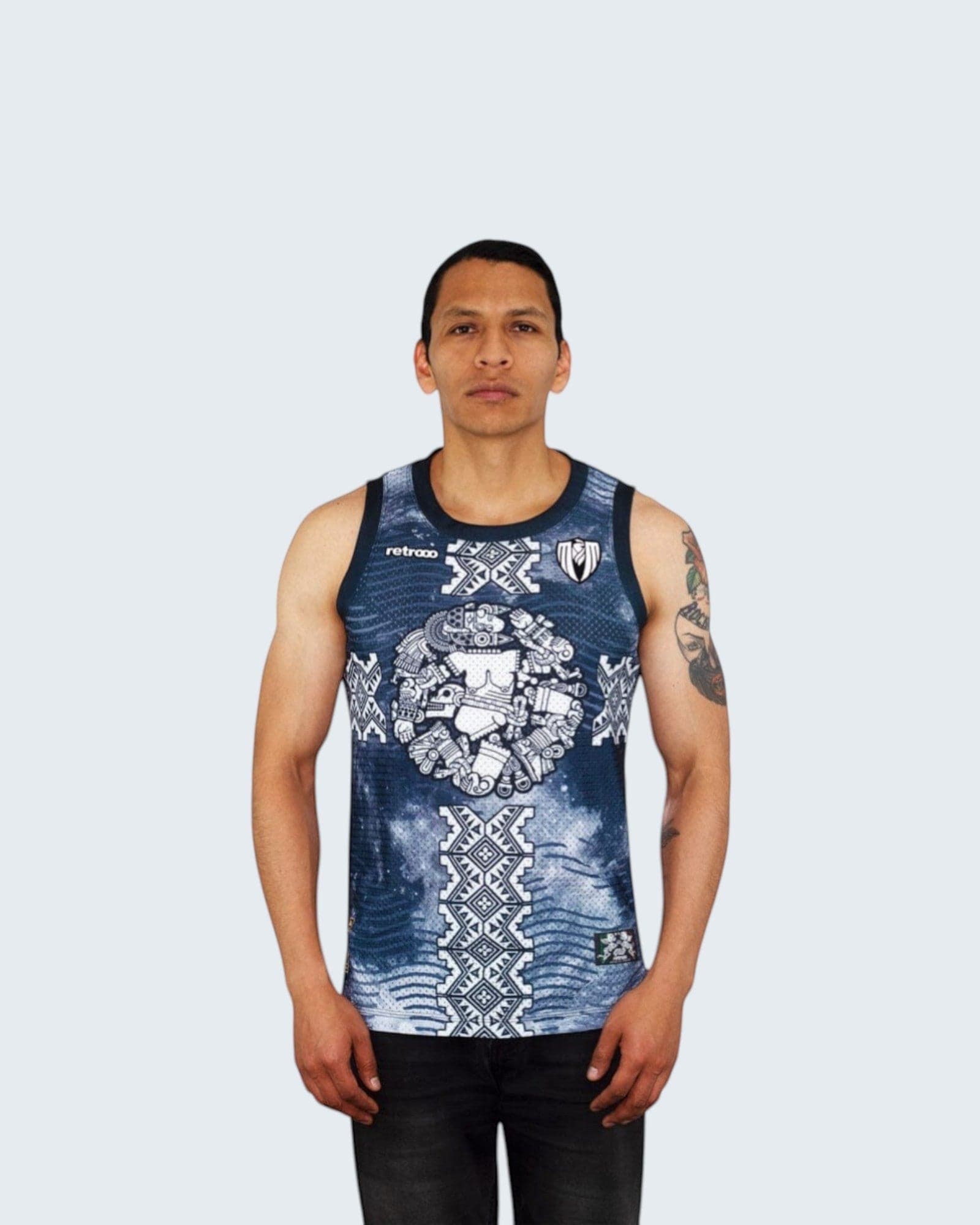Retroooclothes Jersey Jersey Coyolxauhqui - Edición Diosa Lunar | Basketball Celestial