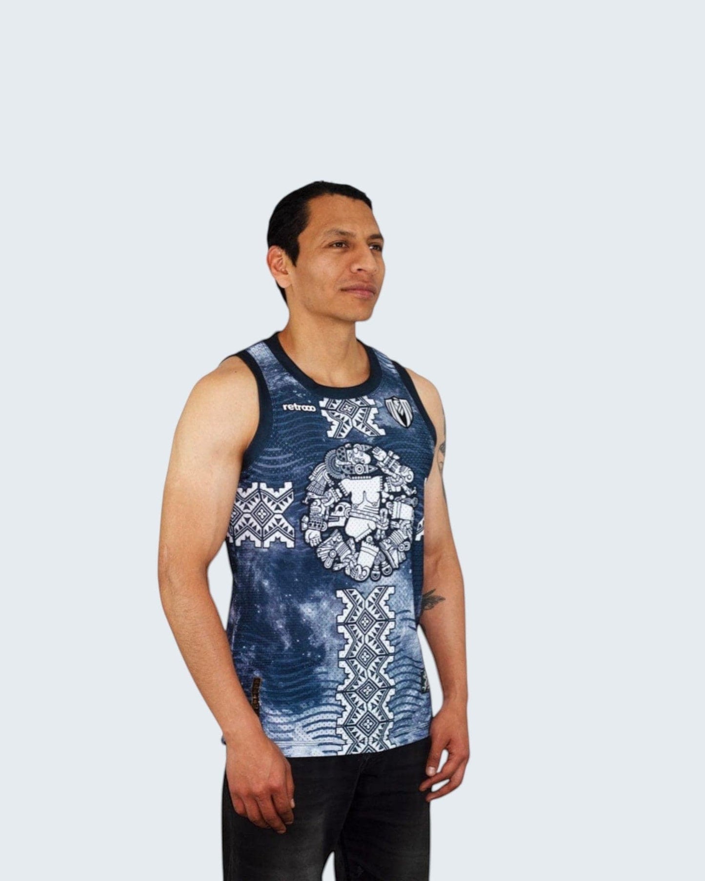 Retroooclothes Jersey Jersey Coyolxauhqui - Edición Diosa Lunar | Basketball Celestial