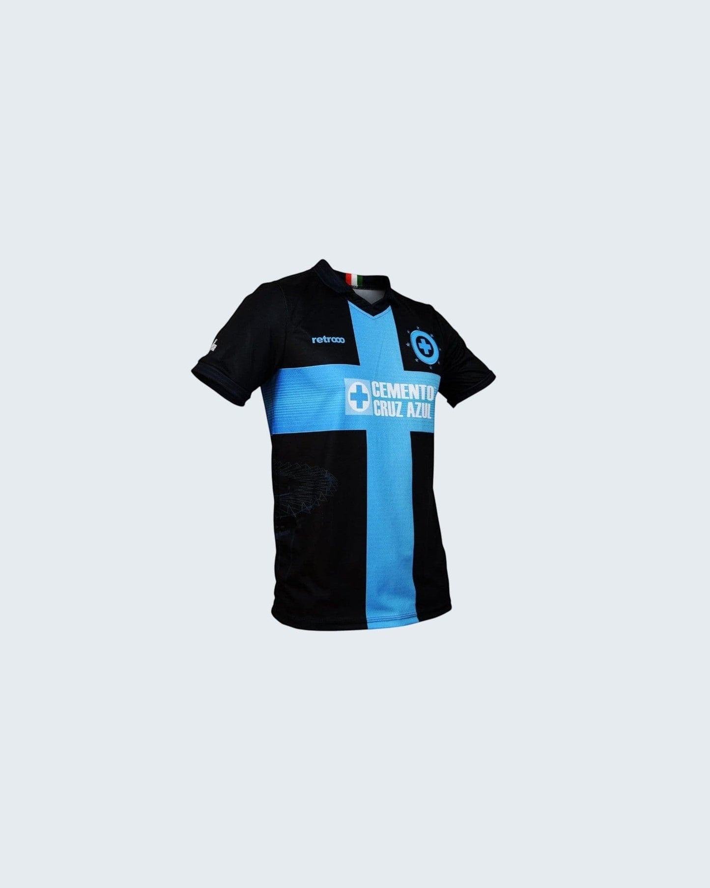 Retroooclothes Jersey Jersey Herencia Celeste - Negro