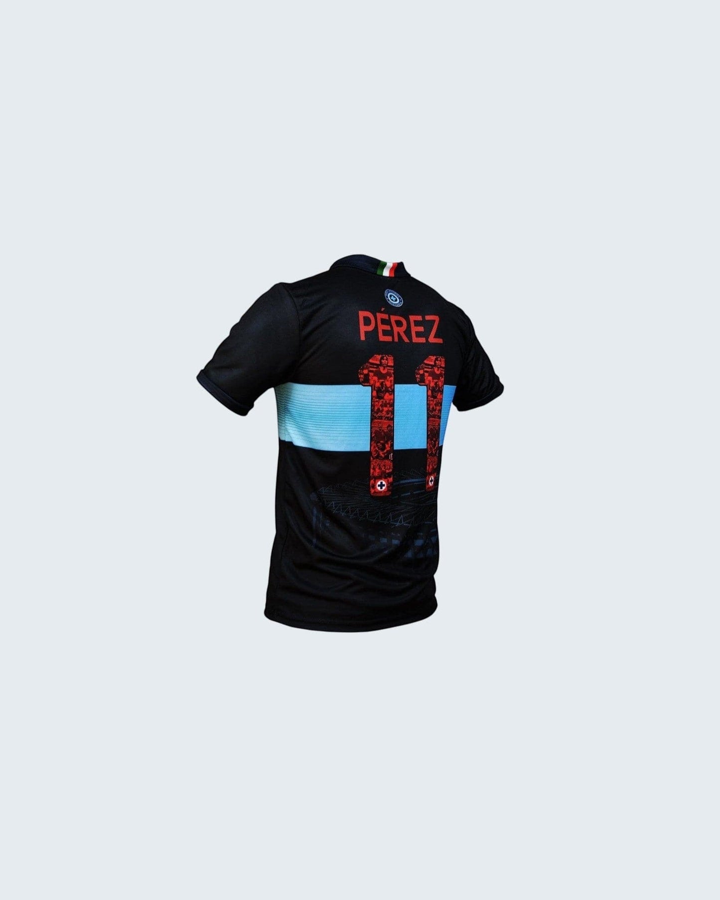 Retroooclothes Jersey Jersey Herencia Celeste - Negro