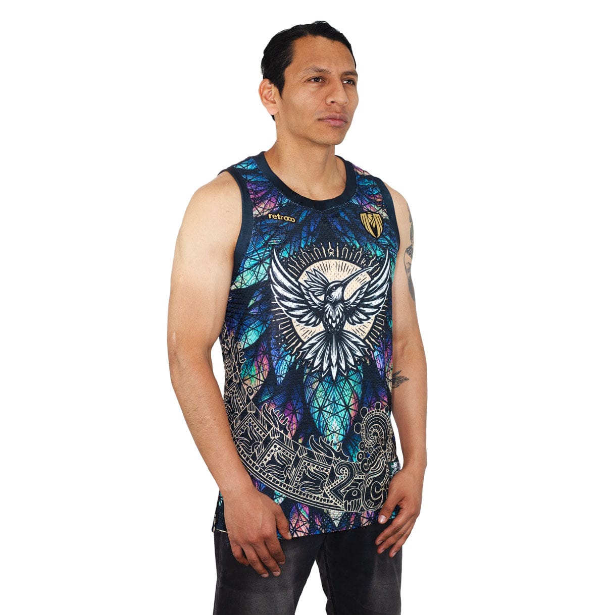 Retroooclothes Jersey Jersey Huitzilopochtli Supremo - Edición Dios de Guerra | Basketball Solar