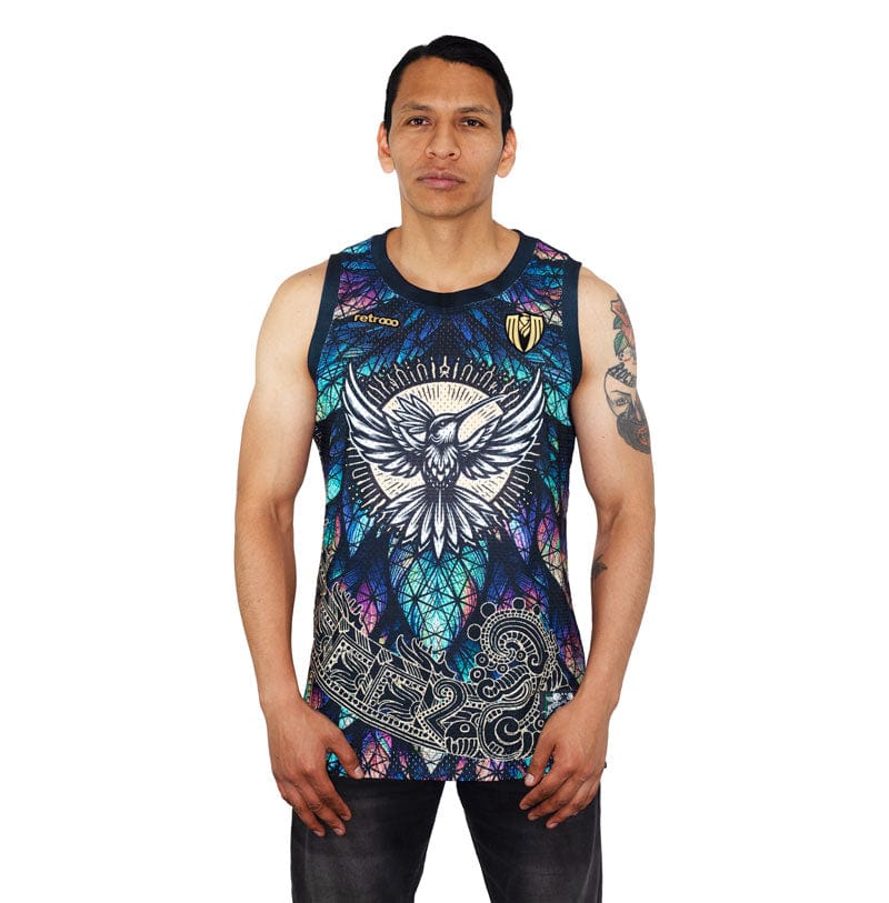 Retroooclothes Jersey Jersey Huitzilopochtli Supremo - Edición Dios de Guerra | Basketball Solar