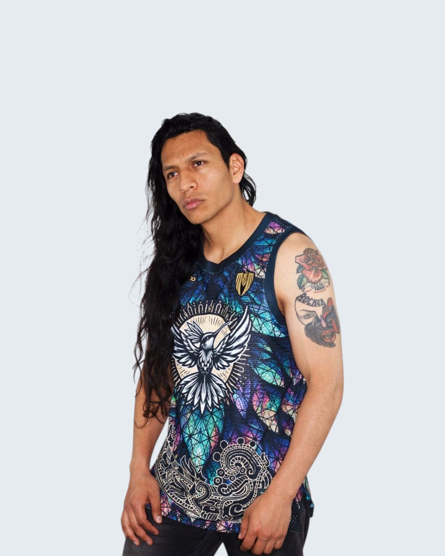 Retroooclothes Jersey Jersey Huitzilopochtli Supremo - Edición Dios de Guerra | Basketball Solar