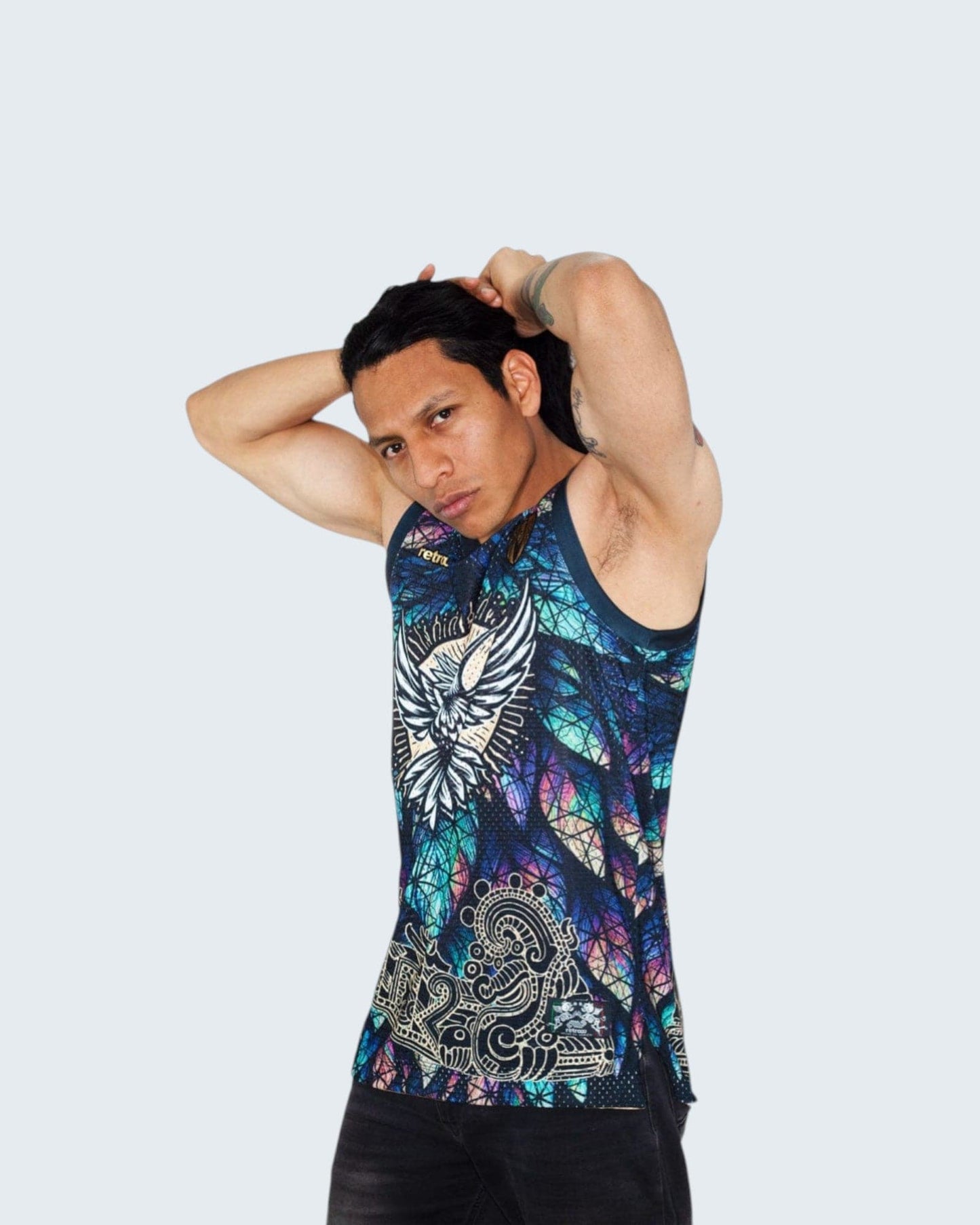 Retroooclothes Jersey Jersey Huitzilopochtli Supremo - Edición Dios de Guerra | Basketball Solar