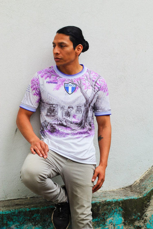 Retroooclothes Jersey Jersey México Jacaranda - Edición Tatsugoro Matsumoto | Historia que Florece