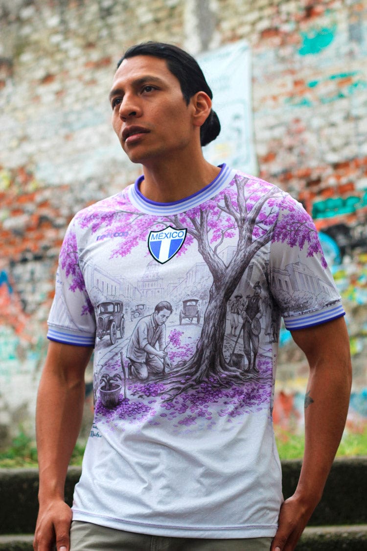 Retroooclothes Jersey Jersey México Jacaranda - Edición Tatsugoro Matsumoto | Historia que Florece
