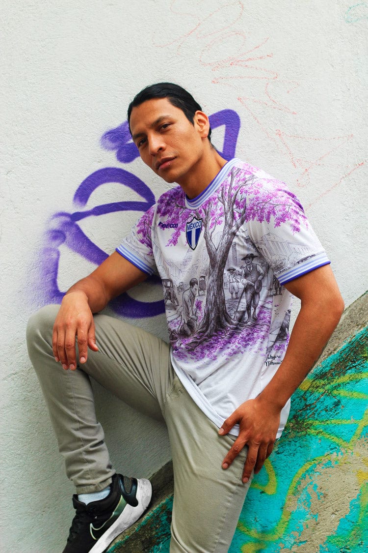 Retroooclothes Jersey Jersey México Jacaranda - Edición Tatsugoro Matsumoto | Historia que Florece