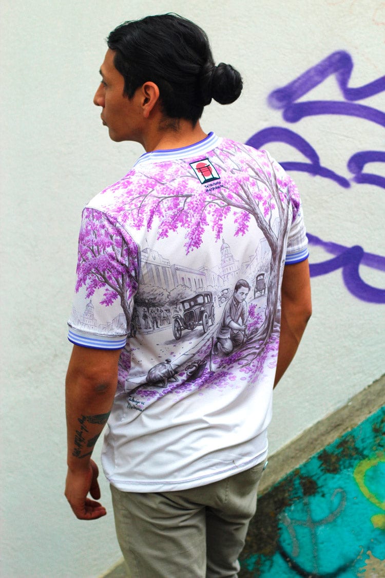 Retroooclothes Jersey Jersey México Jacaranda - Edición Tatsugoro Matsumoto | Historia que Florece