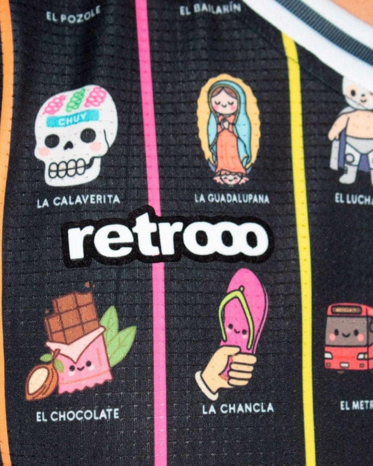 Retroooclothes Jersey Jersey México Lotería Contemporánea - Edición Víctor Hugo Rosas