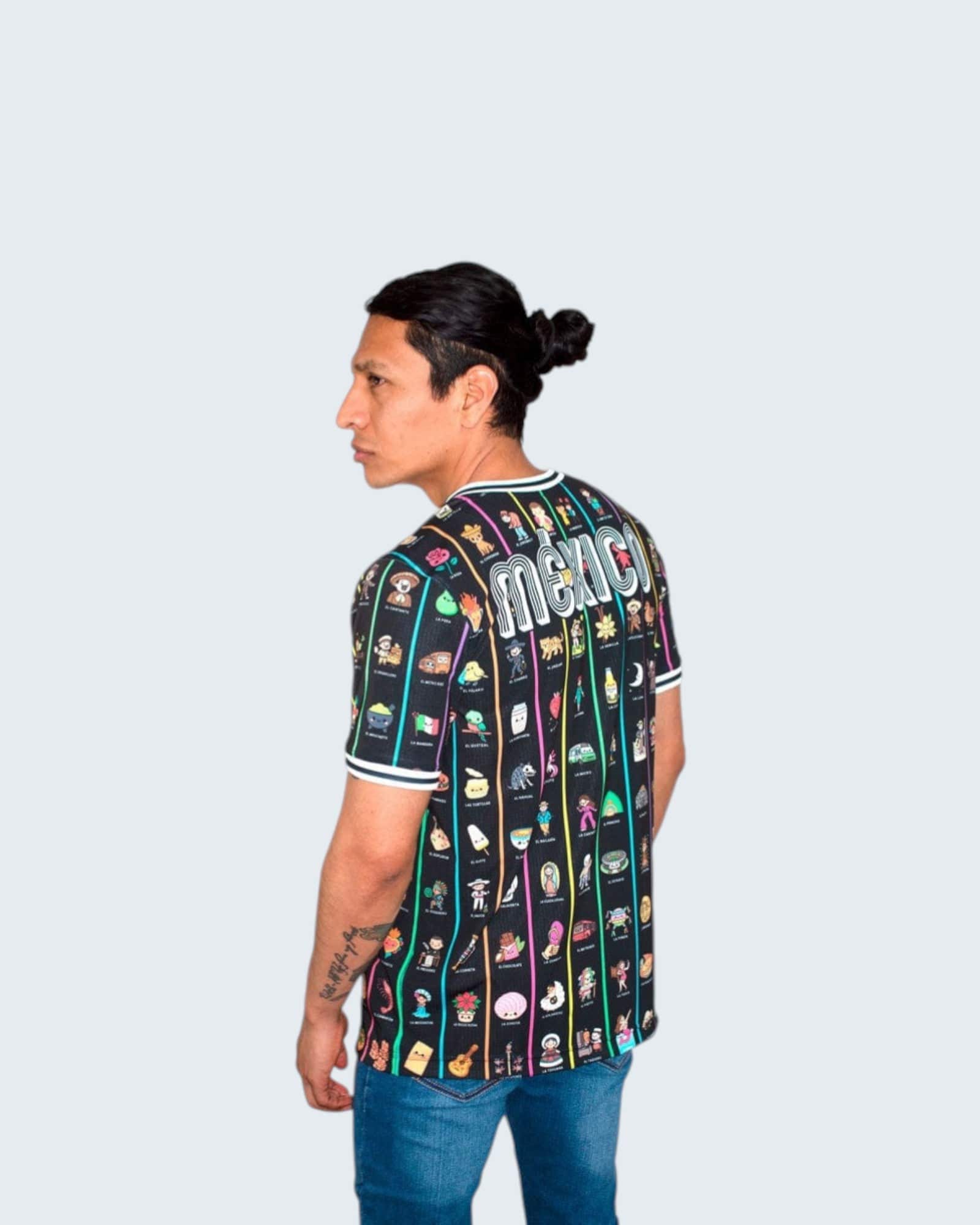 Retroooclothes Jersey Jersey México Lotería Contemporánea - Edición Víctor Hugo Rosas