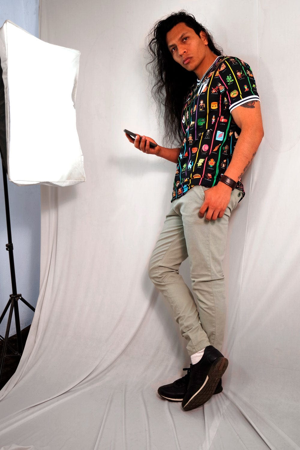 Retroooclothes Jersey Jersey México Lotería Contemporánea - Edición Víctor Hugo Rosas | Arte Textil Galardonado