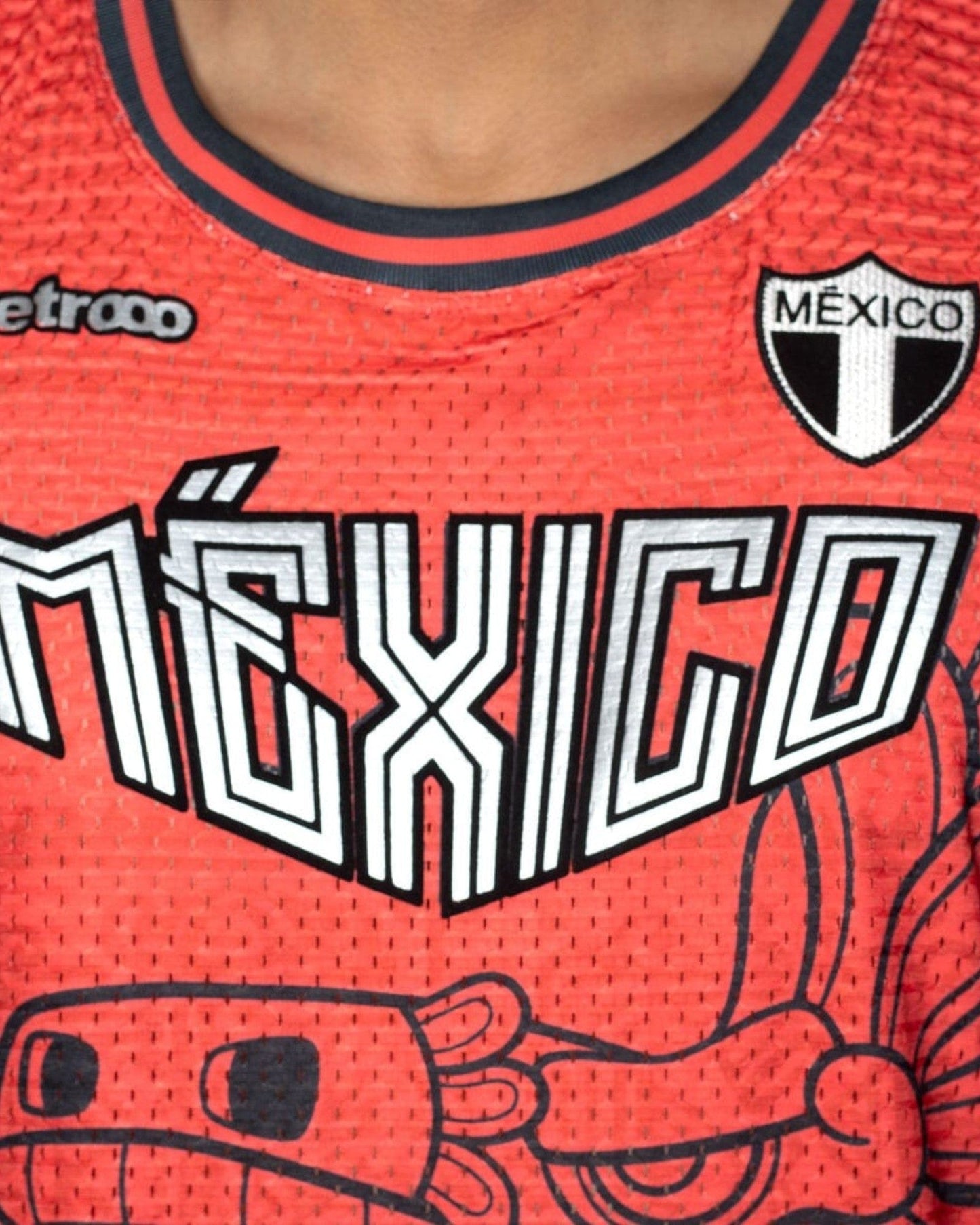 Retroooclothes Jersey Jersey Quetzalcoatl México - Edición Patria Ancestral | Basketball Nacional