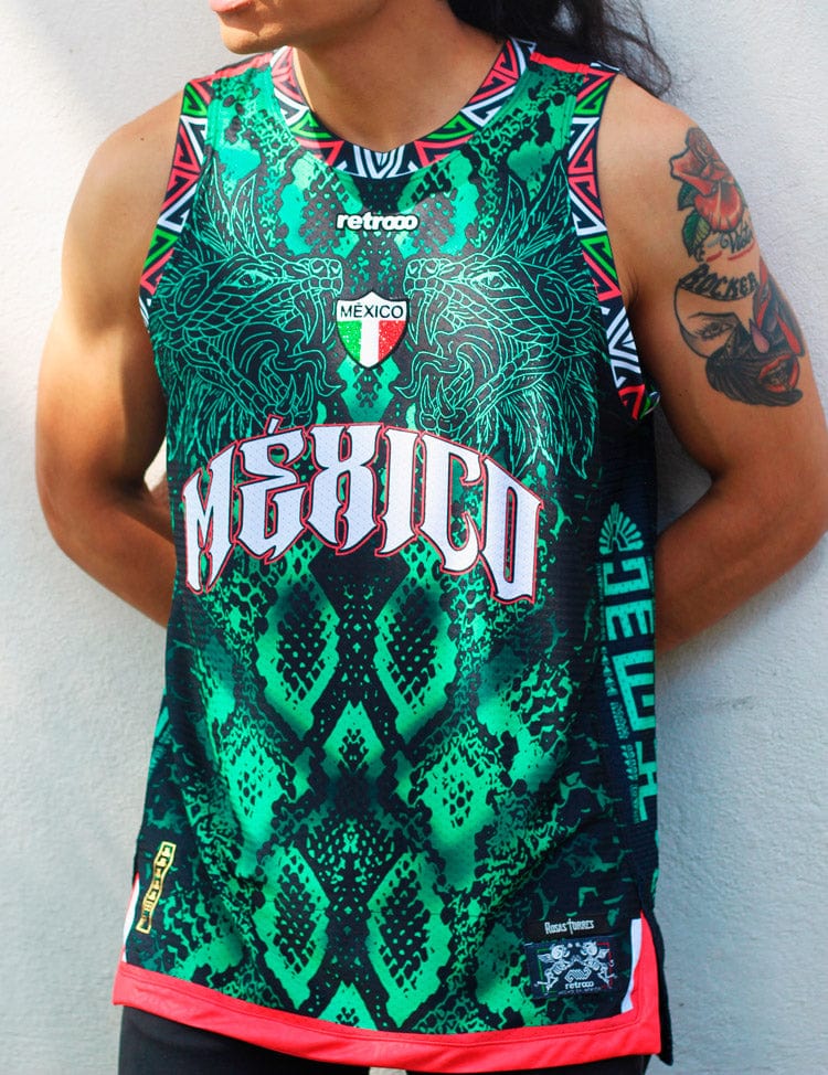 Retroooclothes Jersey Jersey Quetzalcoatl Venom - Basketball Premium | Mitología Urbana