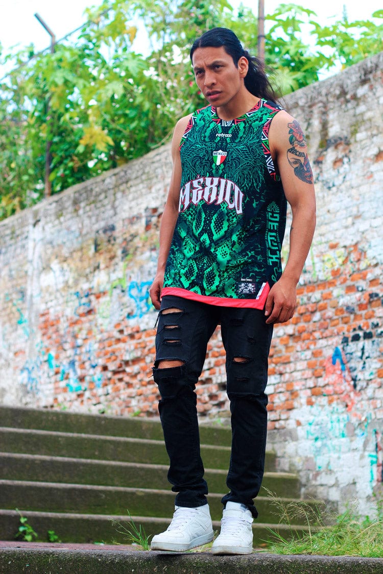 Retroooclothes Jersey Jersey Quetzalcoatl Venom - Basketball Premium | Mitología Urbana