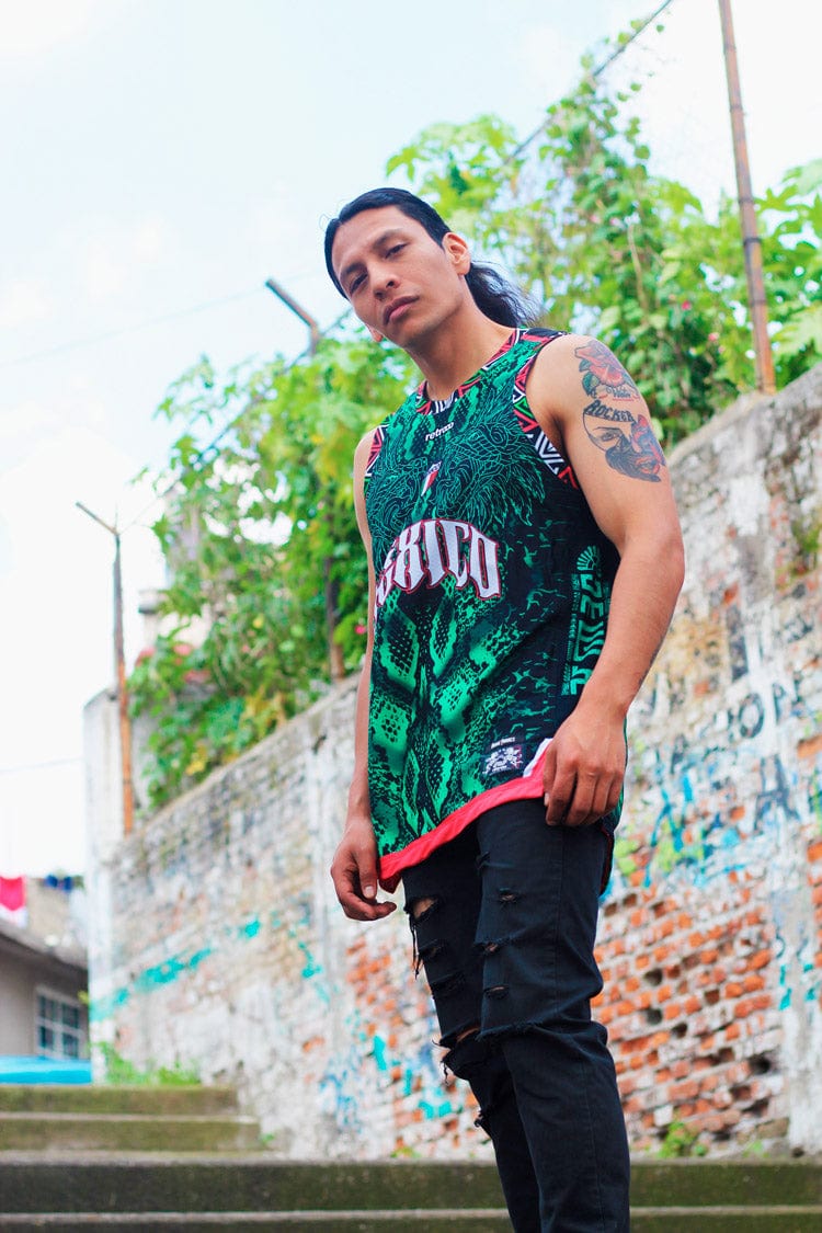 Retroooclothes Jersey Jersey Quetzalcoatl Venom - Basketball Premium | Mitología Urbana