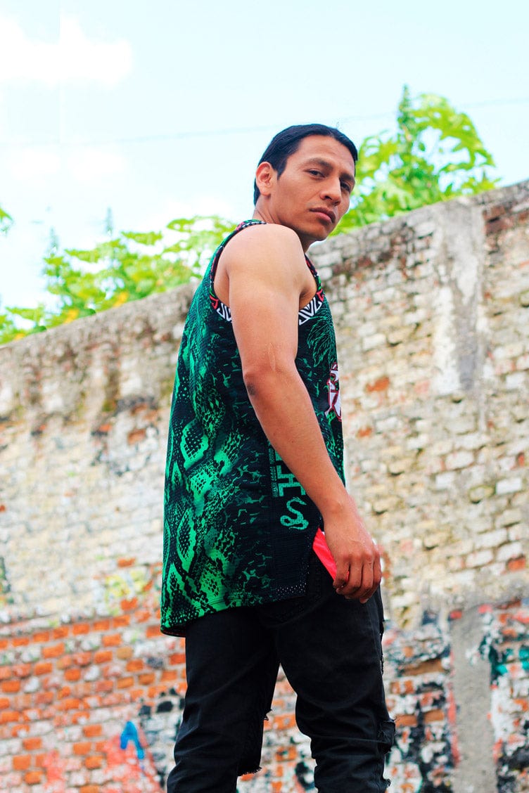 Retroooclothes Jersey Jersey Quetzalcoatl Venom - Basketball Premium | Mitología Urbana