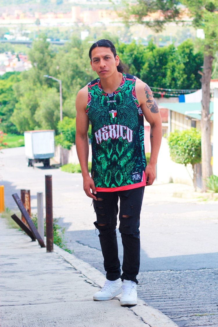 Retroooclothes Jersey Jersey Quetzalcoatl Venom - Basketball Premium | Mitología Urbana
