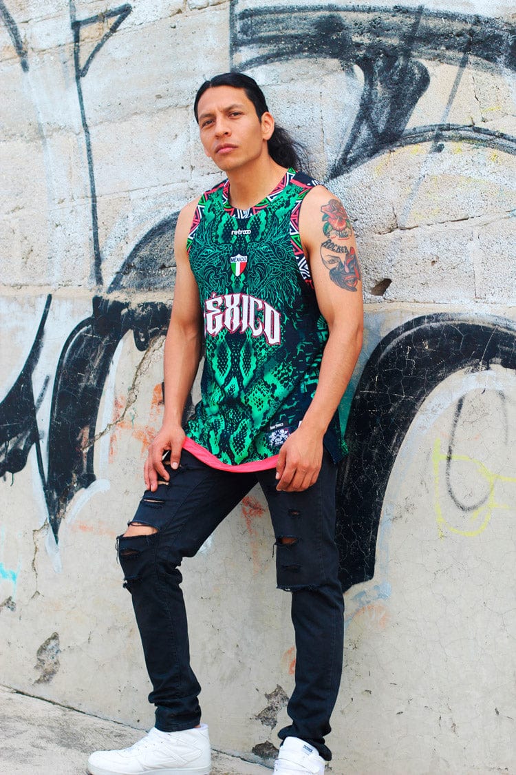 Retroooclothes Jersey Jersey Quetzalcoatl Venom - Basketball Premium | Mitología Urbana