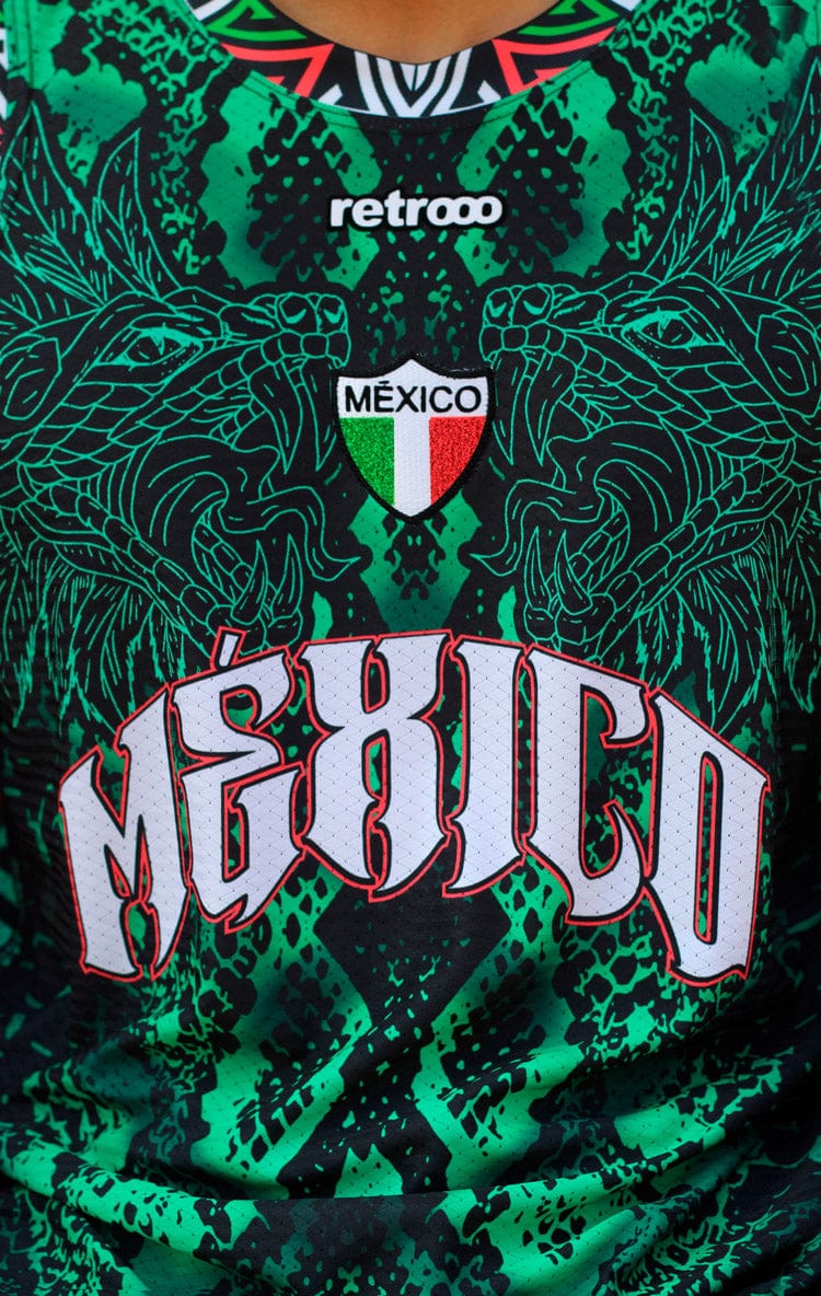 Retroooclothes Jersey Jersey Quetzalcoatl Venom - Basketball Premium | Mitología Urbana