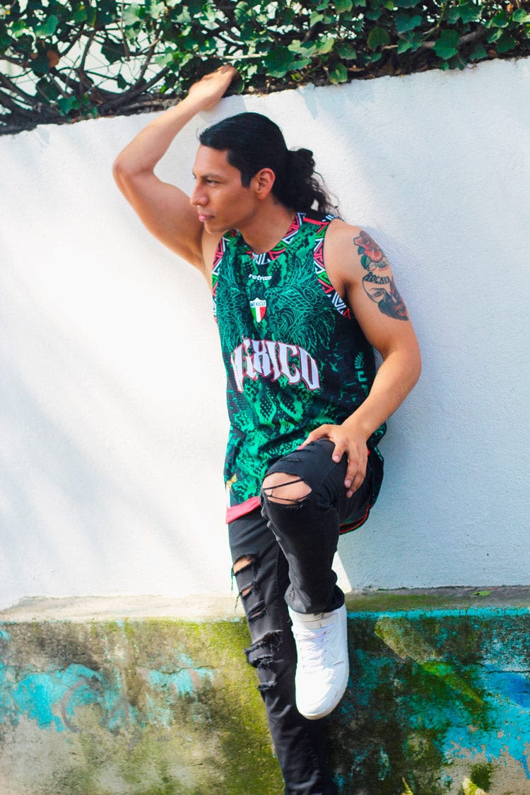 Retroooclothes Jersey Jersey Quetzalcoatl Venom - Basketball Premium | Mitología Urbana