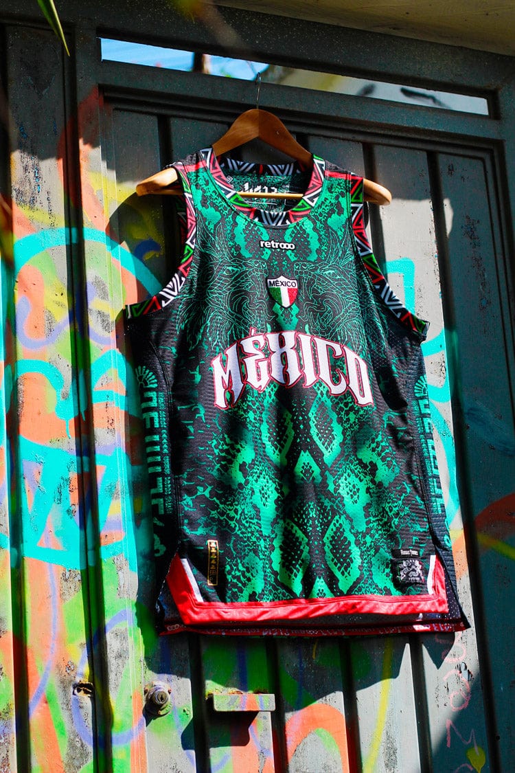 Retroooclothes Jersey Jersey Quetzalcoatl Venom - Basketball Premium | Mitología Urbana