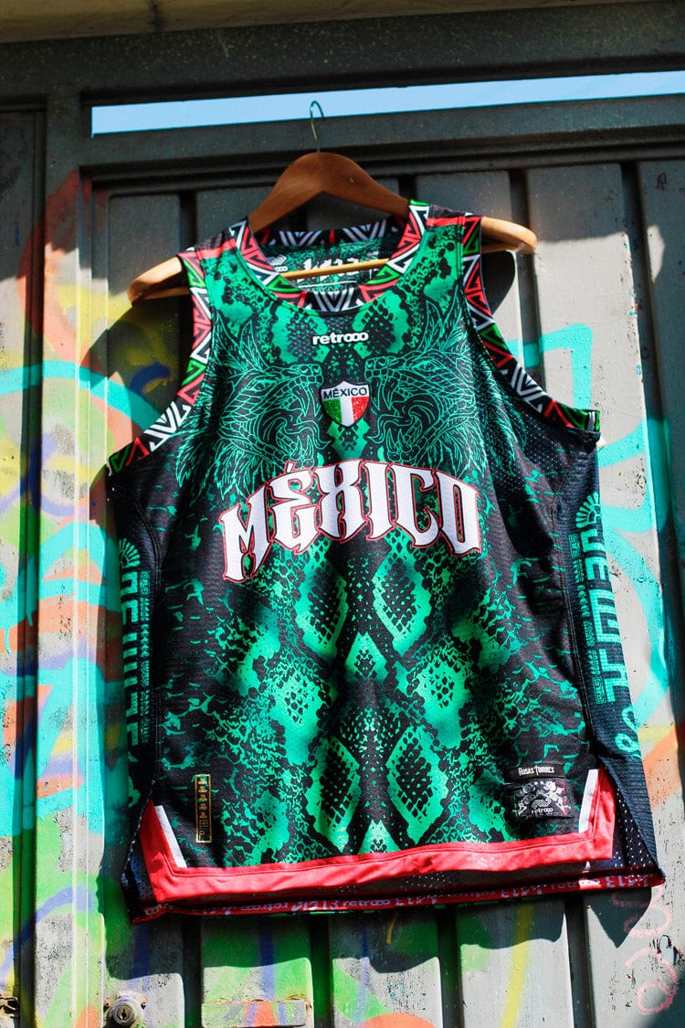Retroooclothes Jersey Jersey Quetzalcoatl Venom - Basketball Premium | Mitología Urbana
