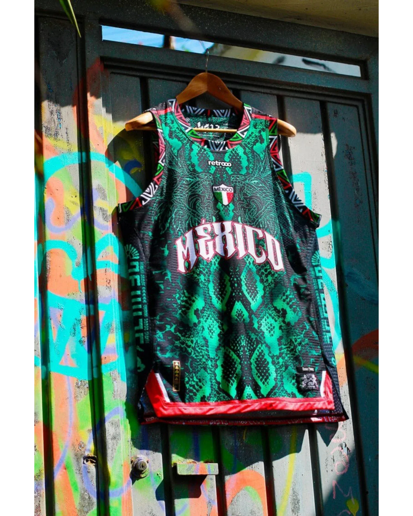 Retroooclothes Jersey Jersey Quetzalcoatl Venom - Basketball Premium | Mitología Urbana