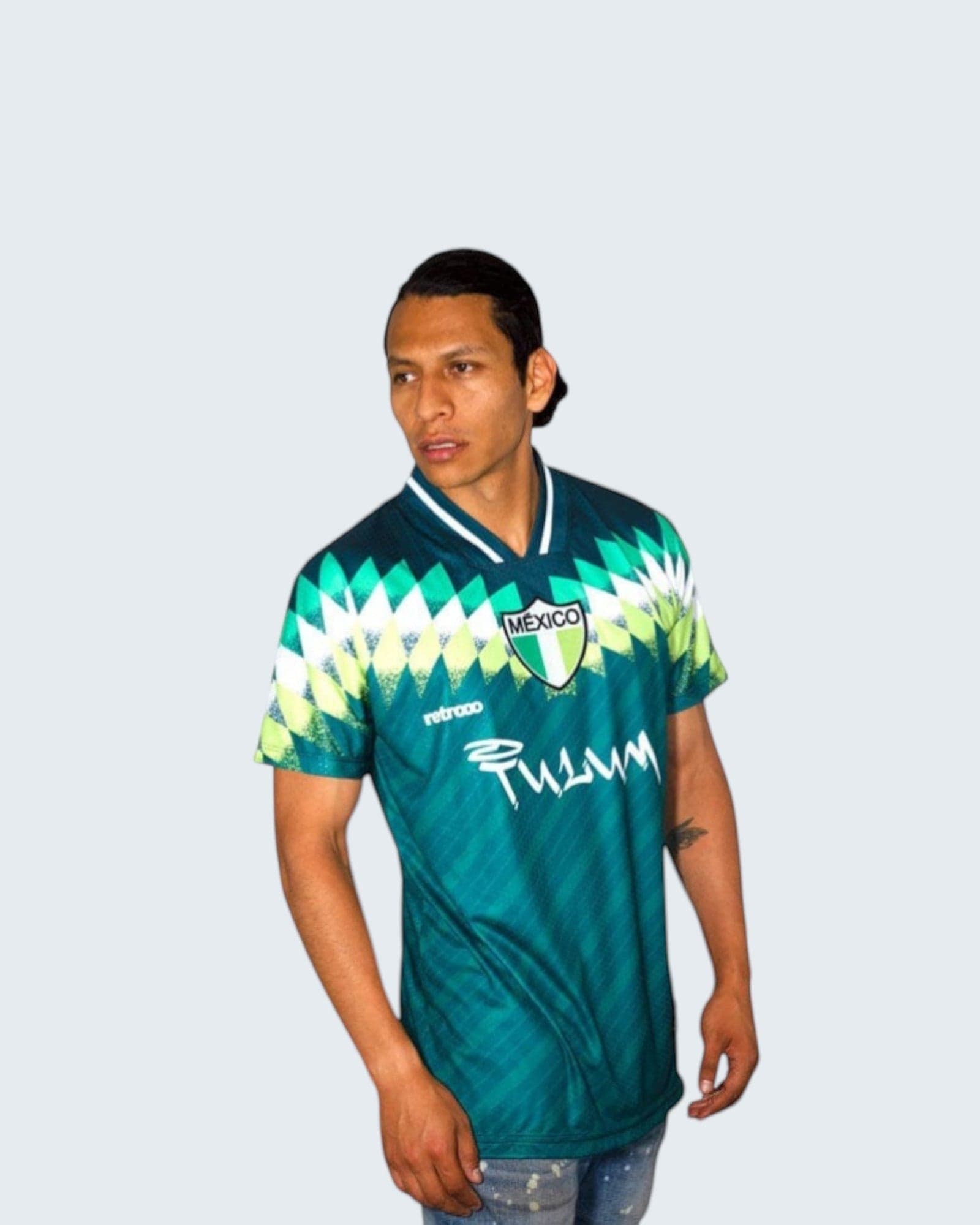 Retroooclothes Jersey Jersey Retro 90s Cenotes Tulum - Edición Aguas Sagradas | Magia Acuática Noventera