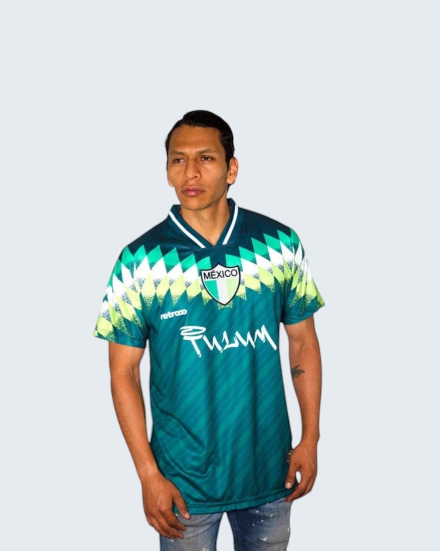 Retroooclothes Jersey Jersey Retro 90s Cenotes Tulum - Edición Aguas Sagradas | Magia Acuática Noventera