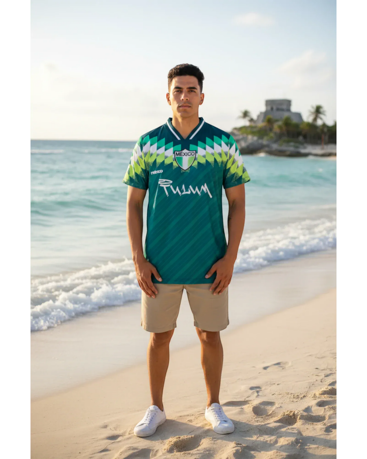 Retroooclothes Jersey Jersey Retro 90s Cenotes Tulum - Edición Aguas Sagradas | Magia Acuática Noventera