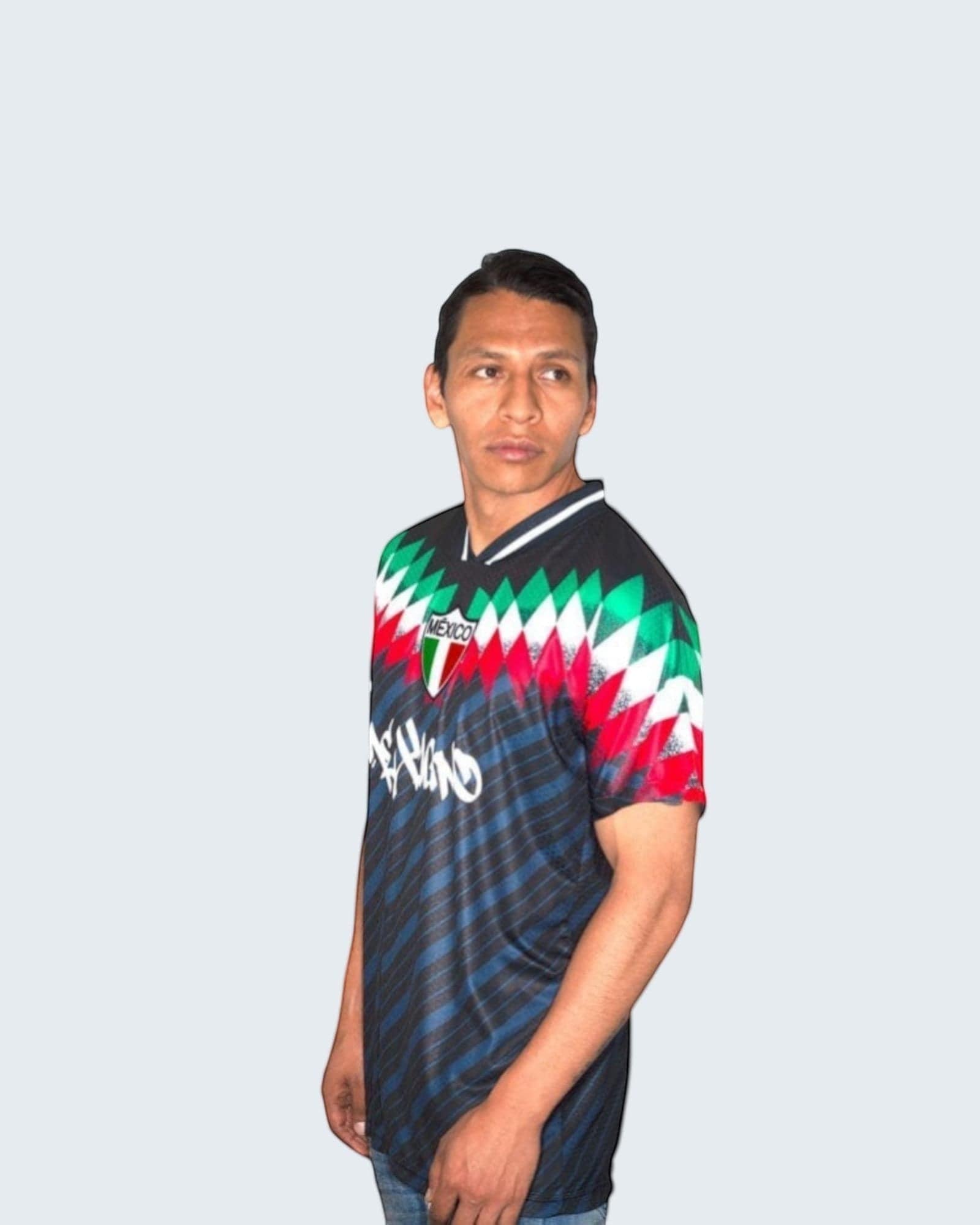 Retroooclothes Jersey Jersey Retro 90s Obsidiana Neon - Edición Elegancia Eléctrica | Contraste Perfecto