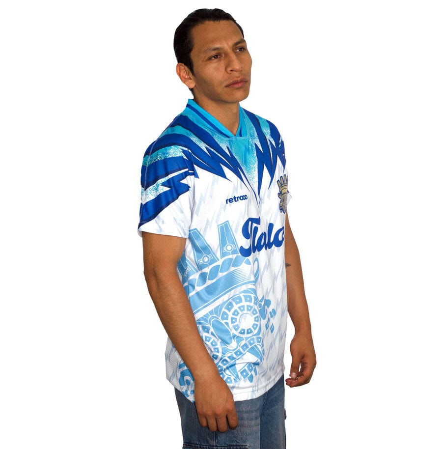 Retroooclothes Jersey Jersey Retro 90s Tláloc - Edición Nostalgia Azul | Viaje en el Tiempo