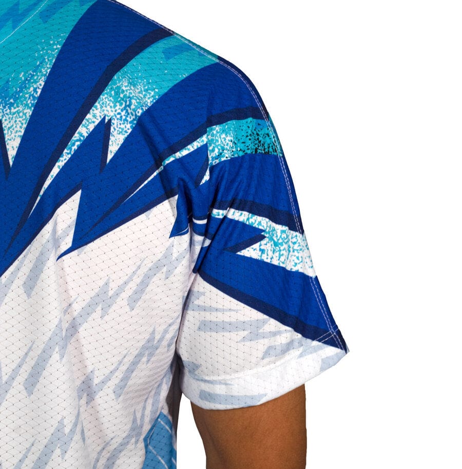 Retroooclothes Jersey Jersey Retro 90s Tláloc - Edición Nostalgia Azul | Viaje en el Tiempo