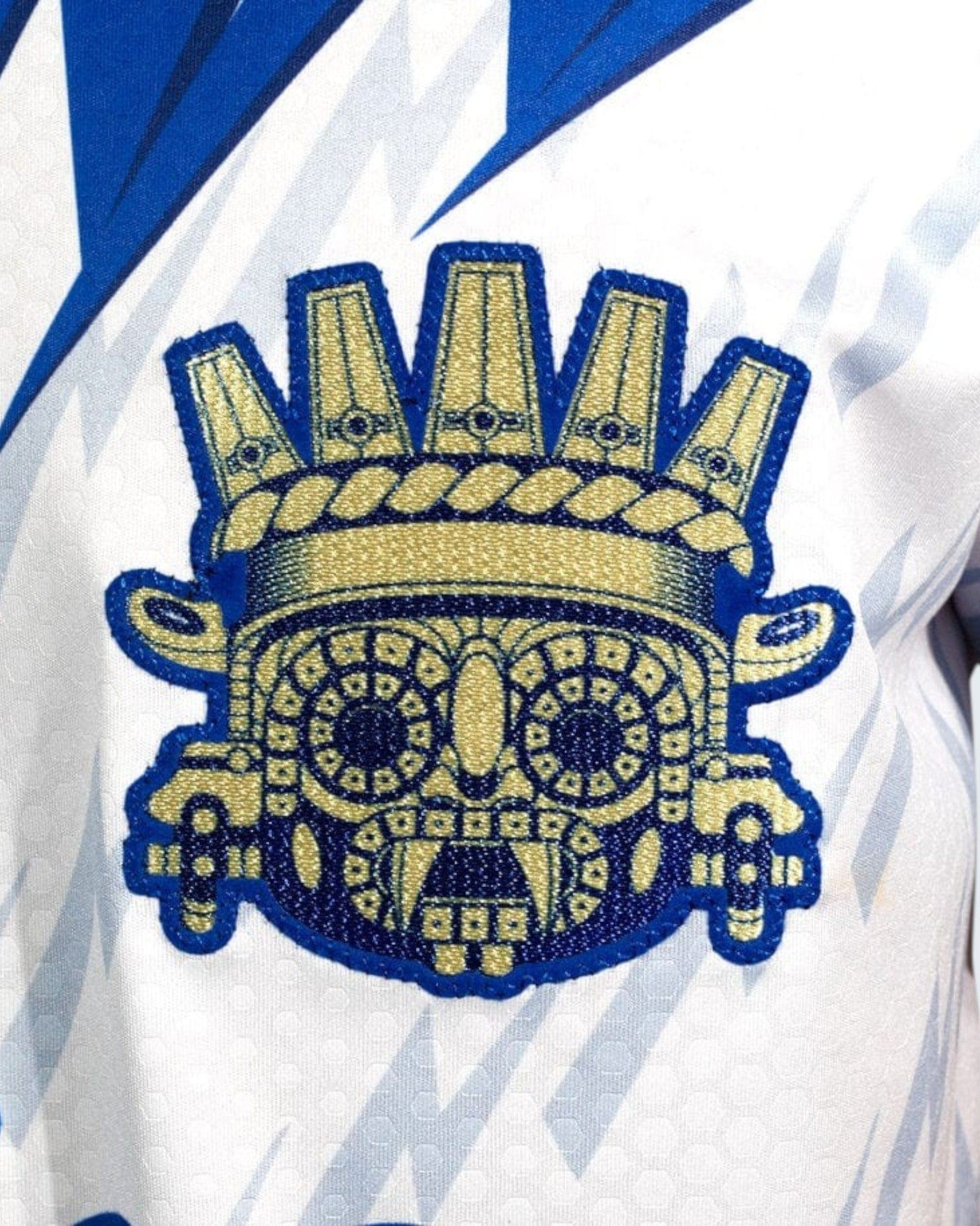 Retroooclothes Jersey Jersey Retro 90s Tláloc - Edición Nostalgia Azul | Viaje en el Tiempo