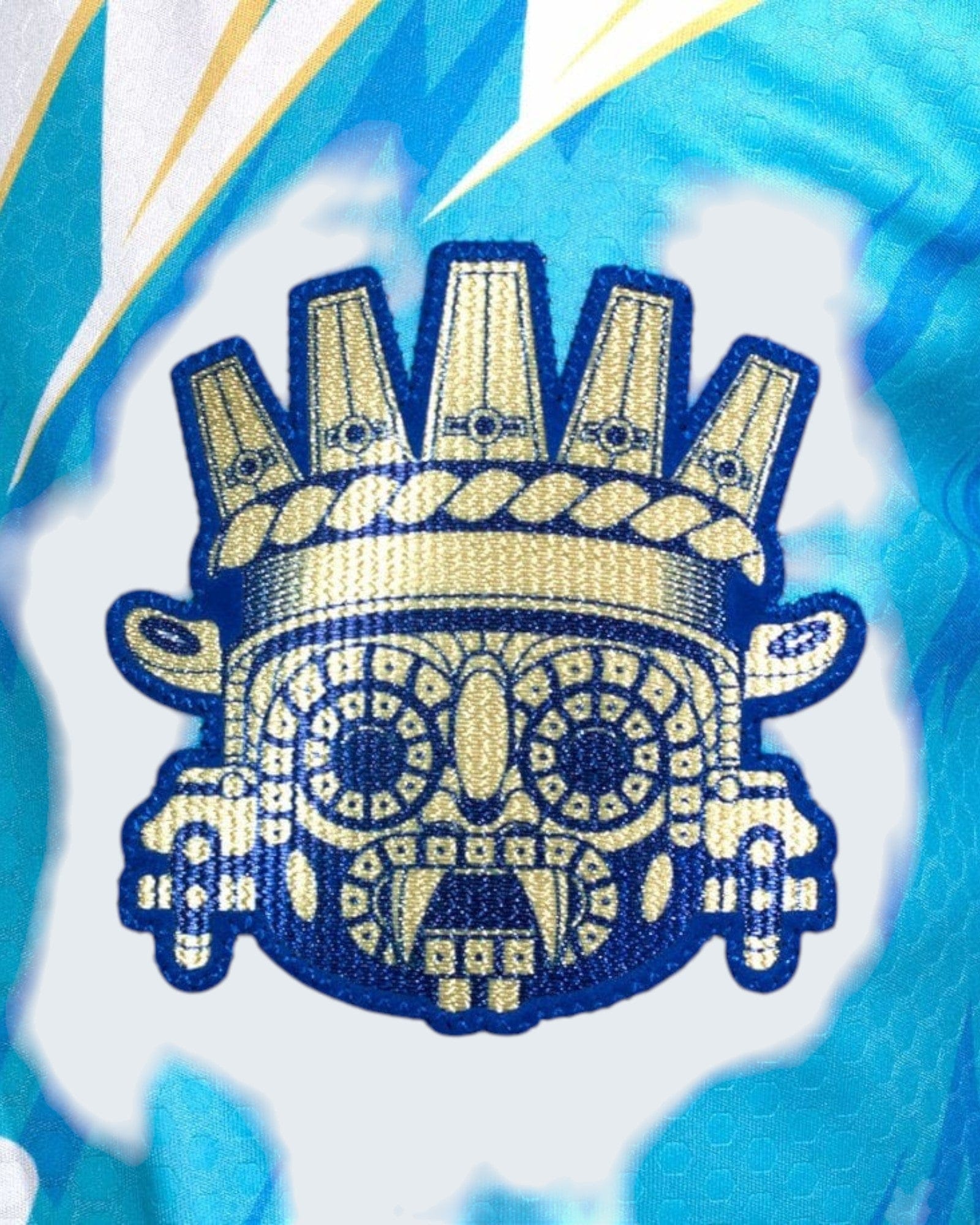 Retroooclothes Jersey Jersey Retro 90s Tláloc - Edición Nostalgia Azul | Viaje en el Tiempo