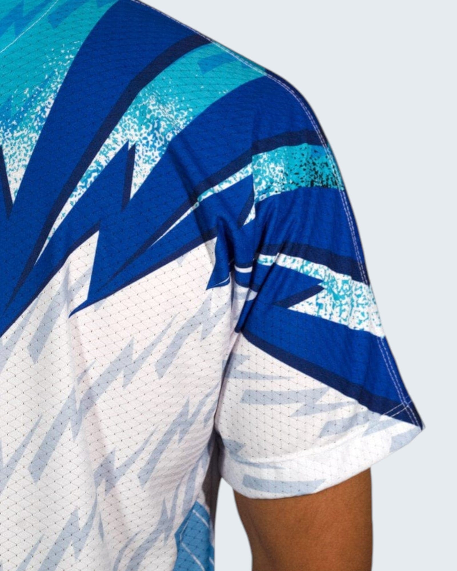 Retroooclothes Jersey Jersey Retro 90s Tláloc - Edición Nostalgia Azul | Viaje en el Tiempo