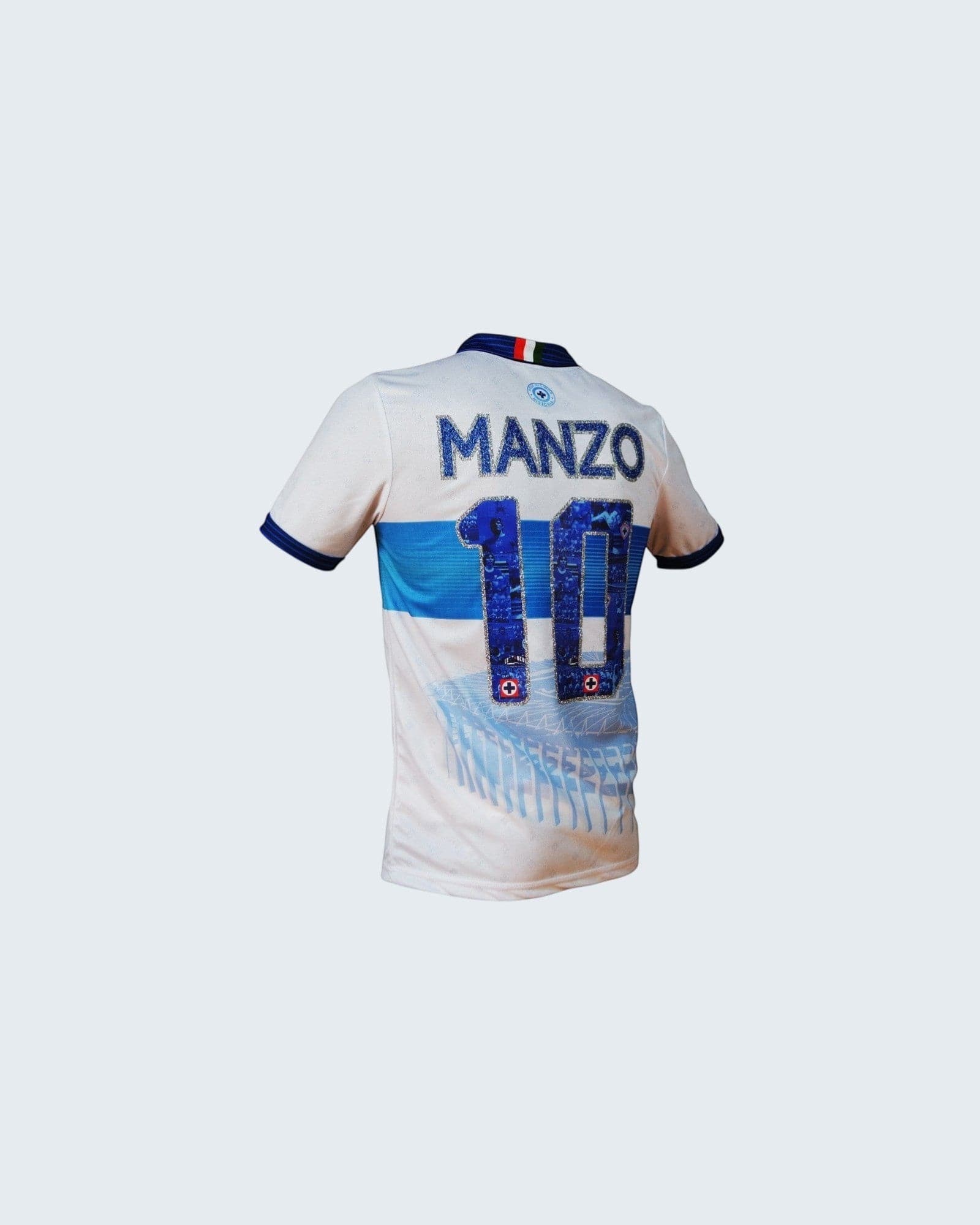 Retroooclothes Jersey Jersey Retrooo Herencia Celeste - Blanco