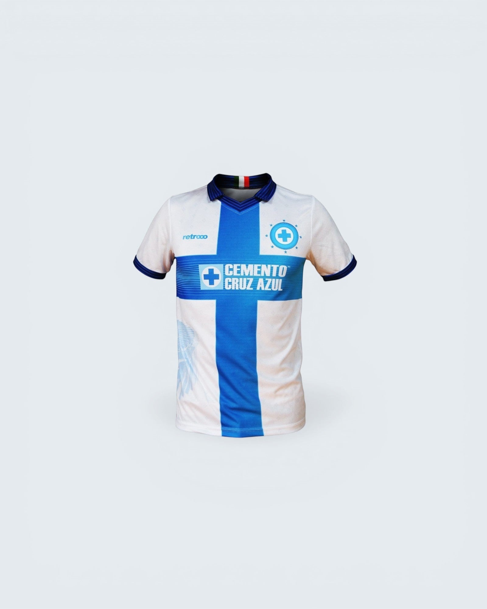 Retroooclothes Jersey Jersey Retrooo Herencia Celeste - Blanco