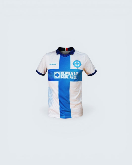 Retroooclothes Jersey Jersey Retrooo Herencia Celeste - Blanco
