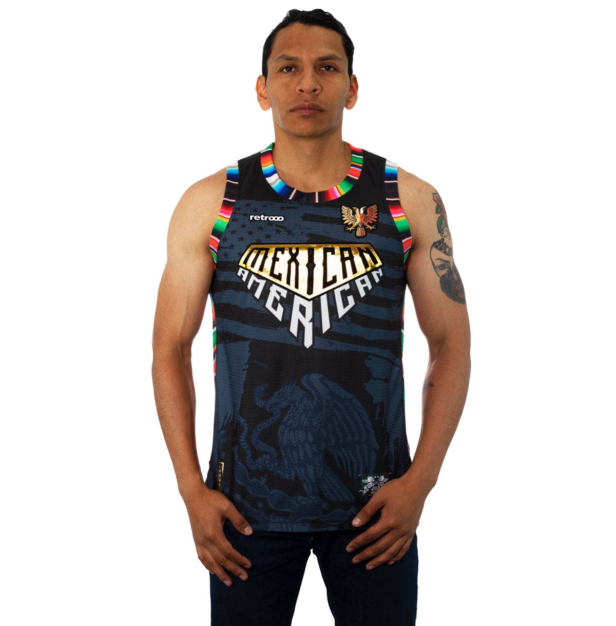 Retroooclothes Jersey Jersey Retrooo Mexican American Negro Basketball