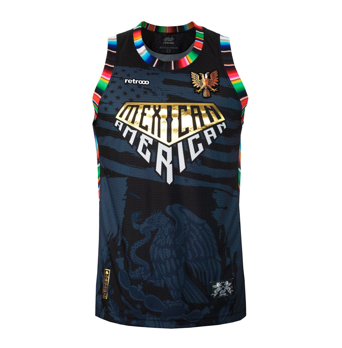 Retroooclothes Jersey Jersey Retrooo Mexican American Negro Basketball