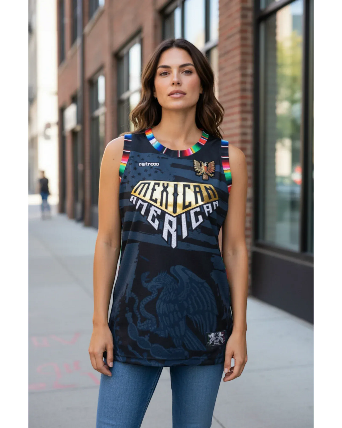 Retroooclothes Jersey Jersey Retrooo Mexican American Negro Basketball