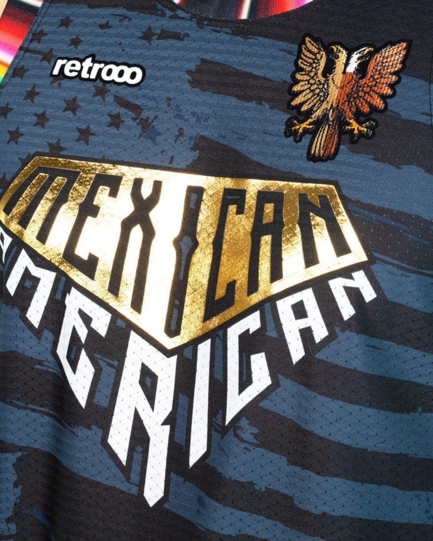 Retroooclothes Jersey Jersey Retrooo Mexican American Negro Basketball