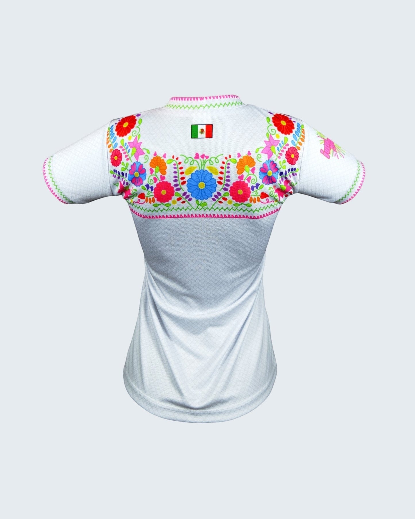 Retroooclothes Jersey Jersey Retrooo México Adelitas Huipil Blanco